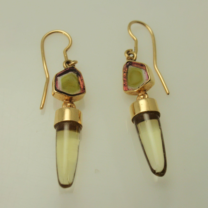 Custom Tourmaline Earrings