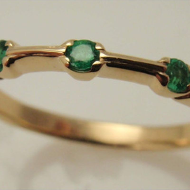 Custom Emerald Band