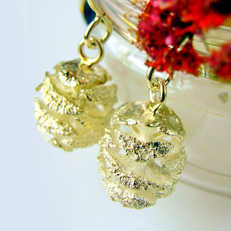 Custom Pine Cone Earrings