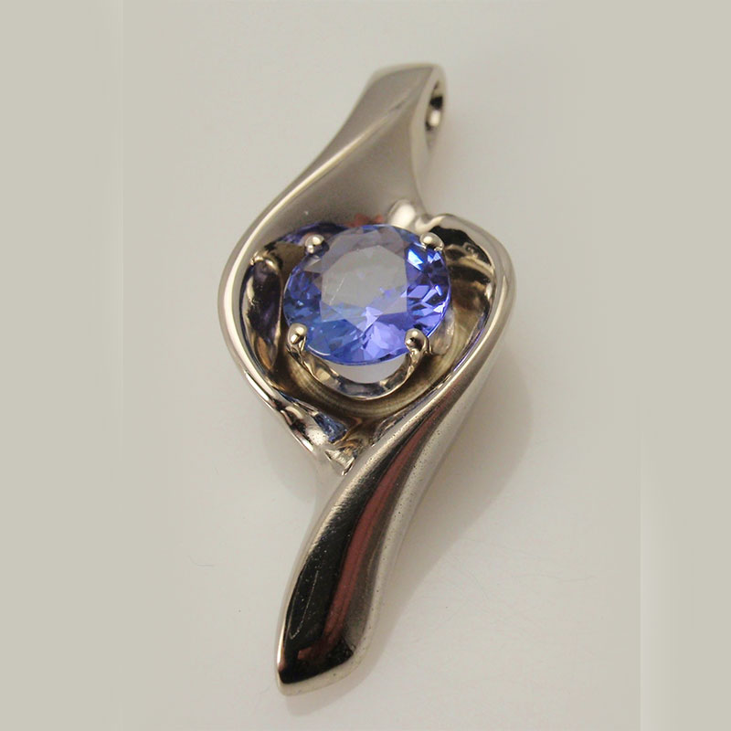 Custom Tanzanite Pendant