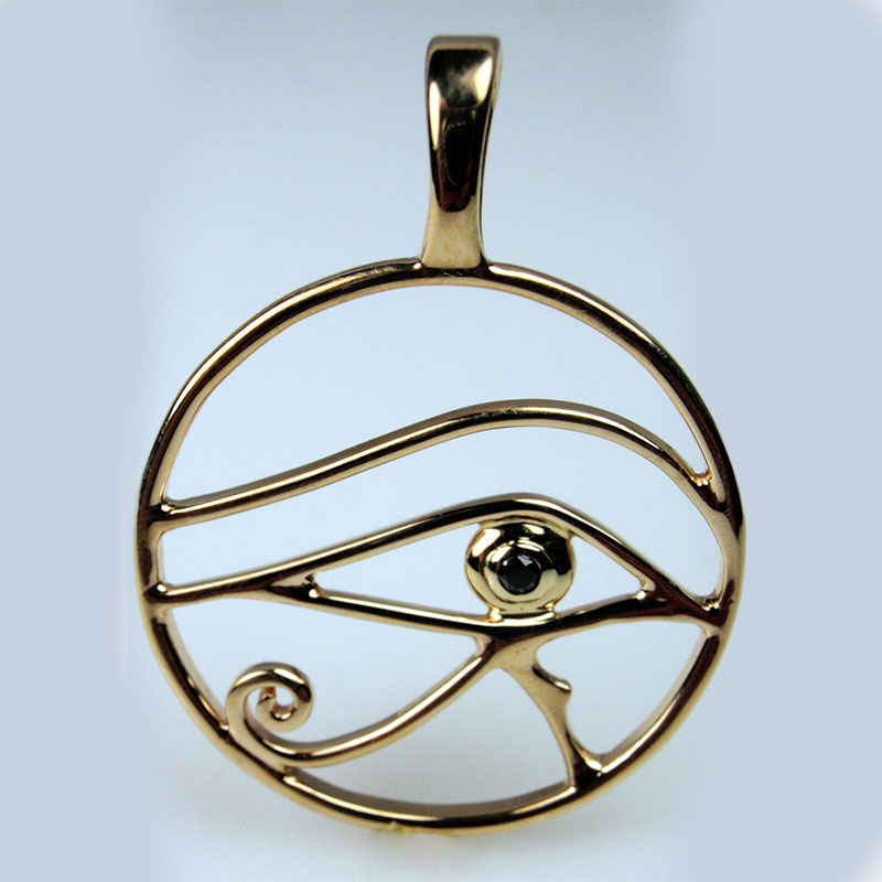 Custom Eye of Horus Pendant