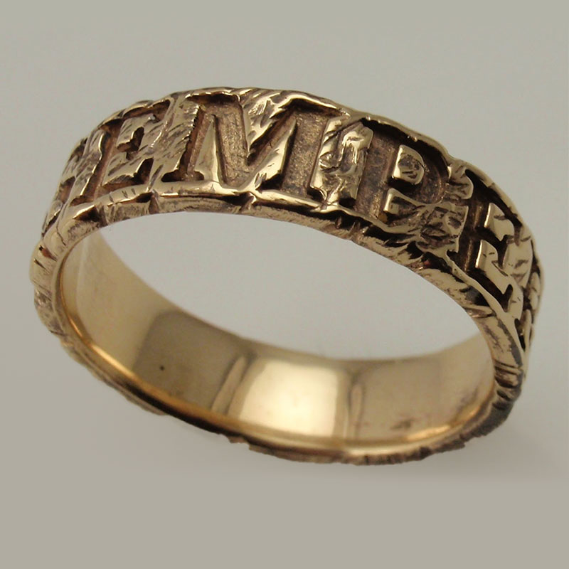 Custom Engraved Ring