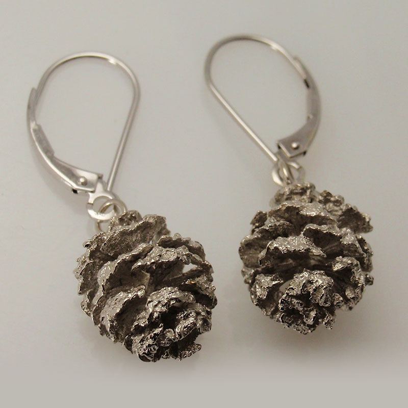 Custom Pine Cone Earrings